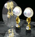 Diamond && Pearl Earrings