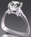 Solitaire Diamond Ring && Photo