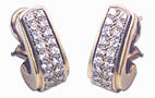 18 Karat Diamond Earrings
