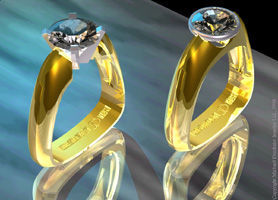 Two Diamonds Rings