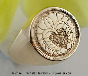 Mens Rings, Gold Signet Rings and Custom Designed Rings