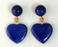 Lapis Lazuli Drop Earrings
